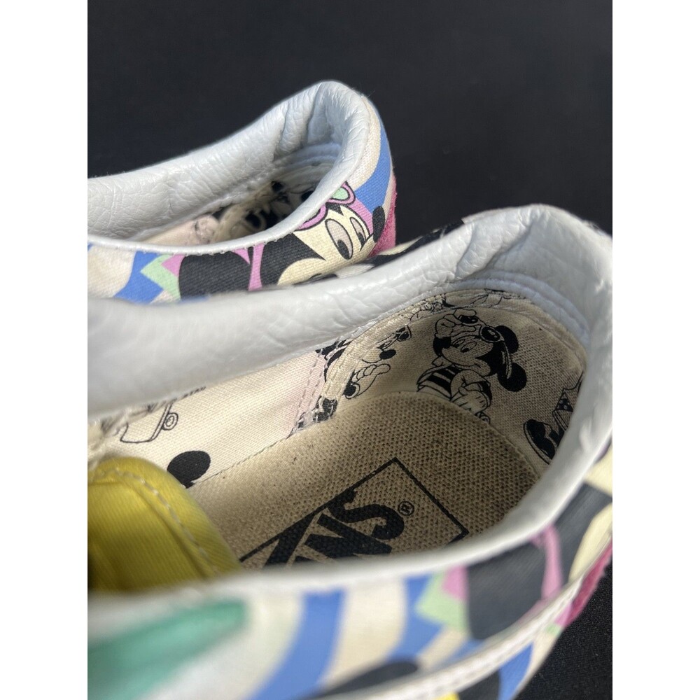 Vans X Disney Old Skool Shoes 80s Mickey Minnie Mouse Mens 7 Womens 8.5 - Picture 11 of 13